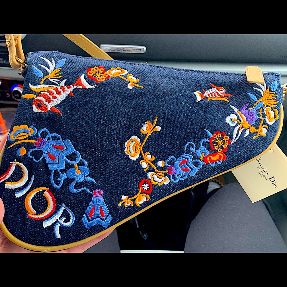 dior vintage saddle bag